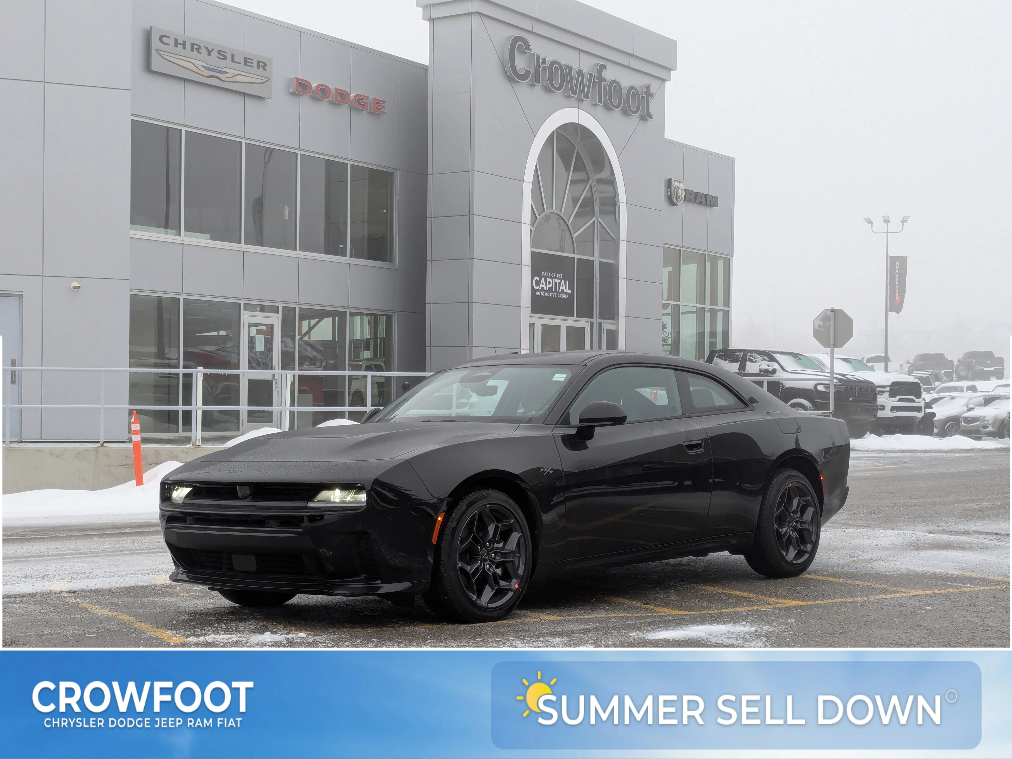 New 2026 Black Dodge R/T - - Blacktop Package - Driver Convenience Group - Diamond Black Crystal Pearl & More image 1