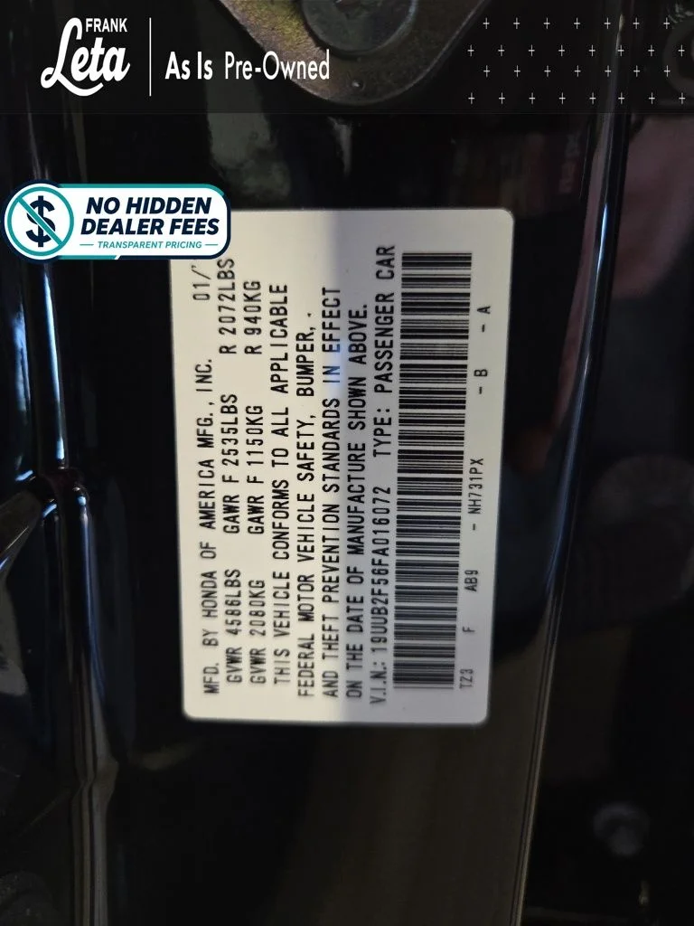 Used 2015 Black Acura V6 Tech image 27