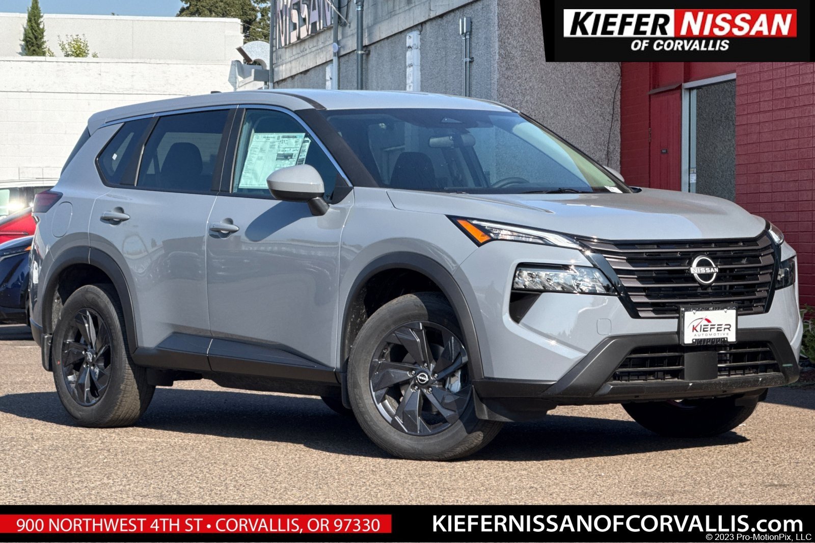 New 2026 Boulder Gray Pearl Nissan SV image 1