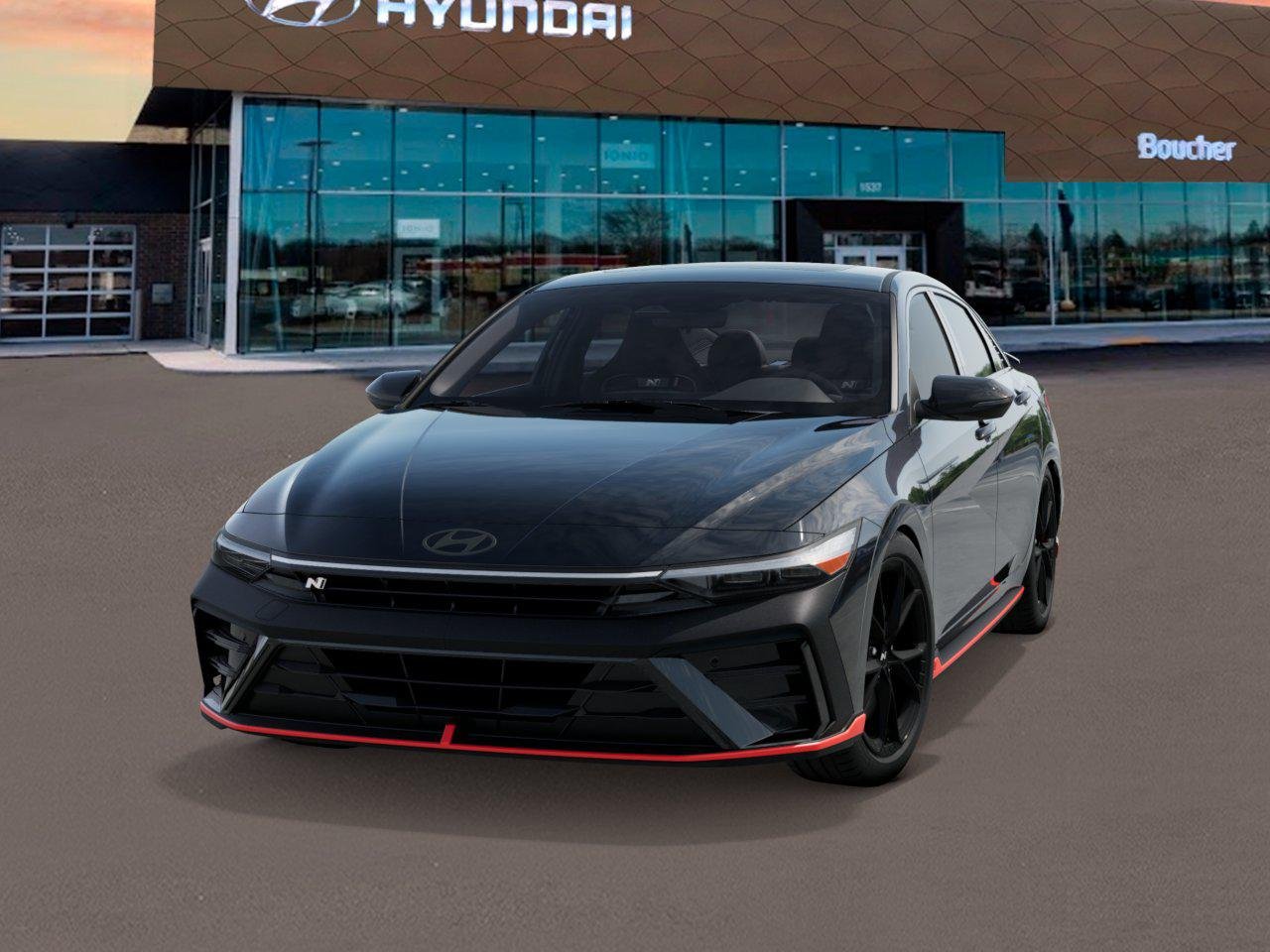 New 2026 Abyss Black Hyundai Sedan image 6