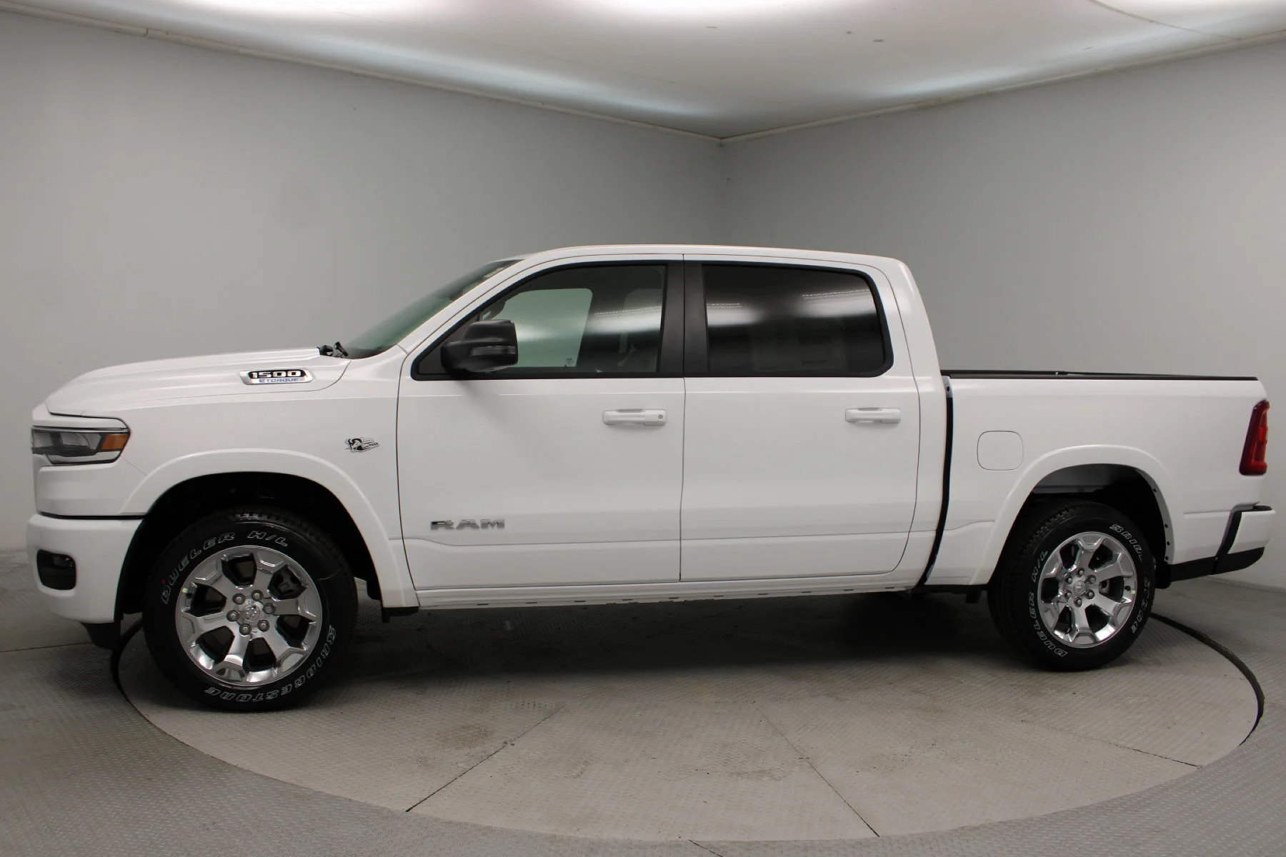 New 2026 Bright White Clear-Coat Exterior Paint RAM Big Horn 4x4 Crew Cab 5