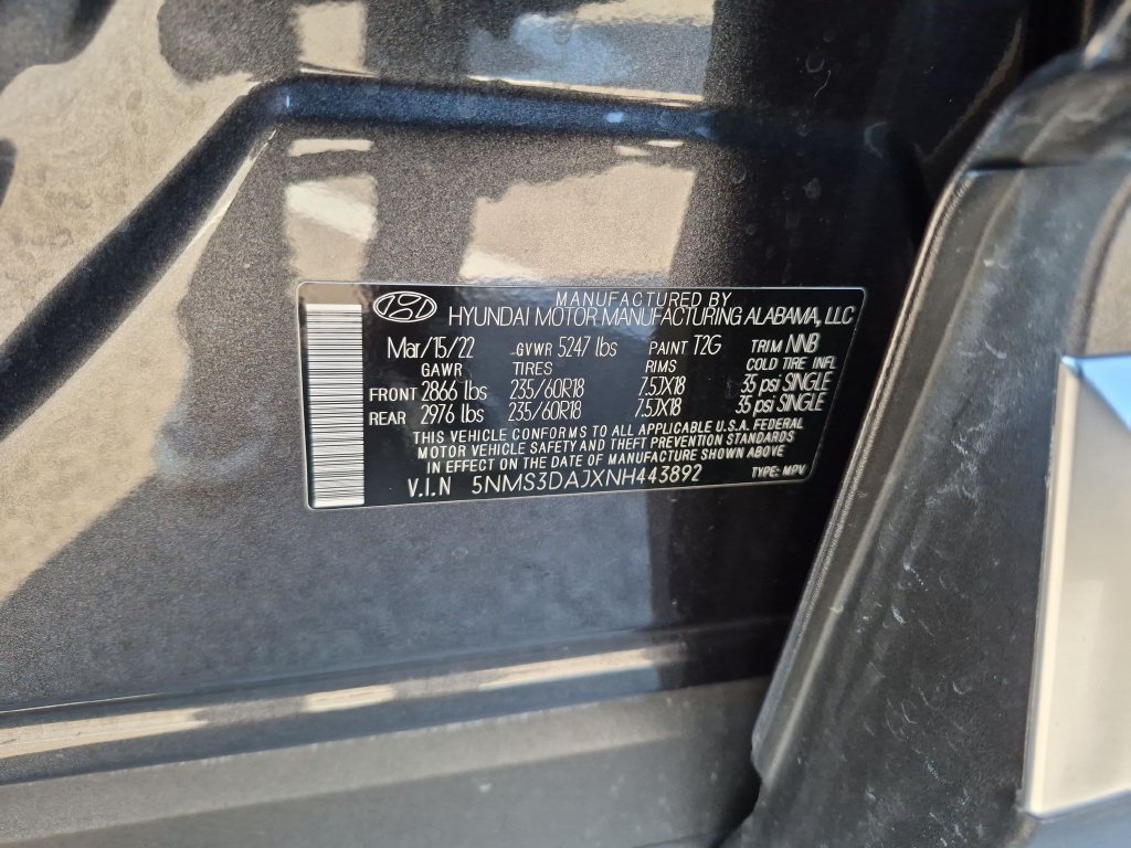 Certified Used 2022 Gray Hyundai SEL image 35