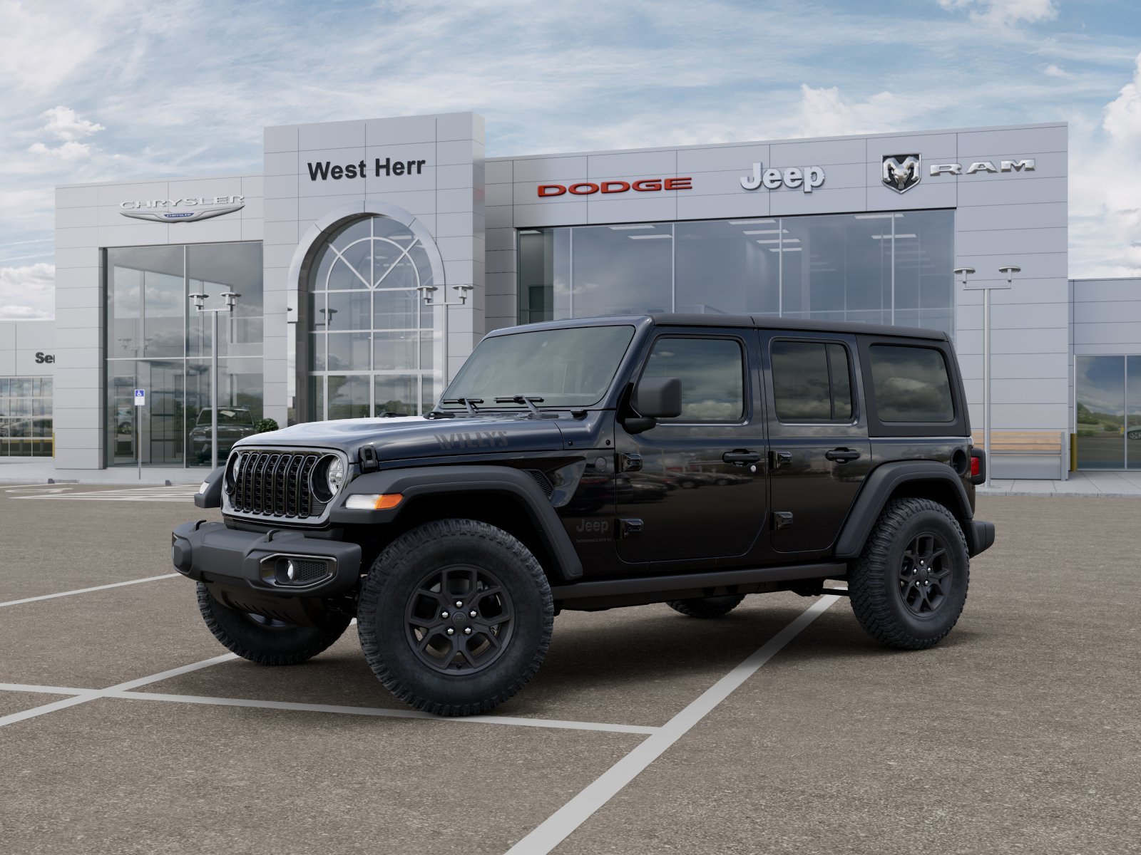 New 2026 Black Clear-Coat Exterior Paint Jeep Willys image 14
