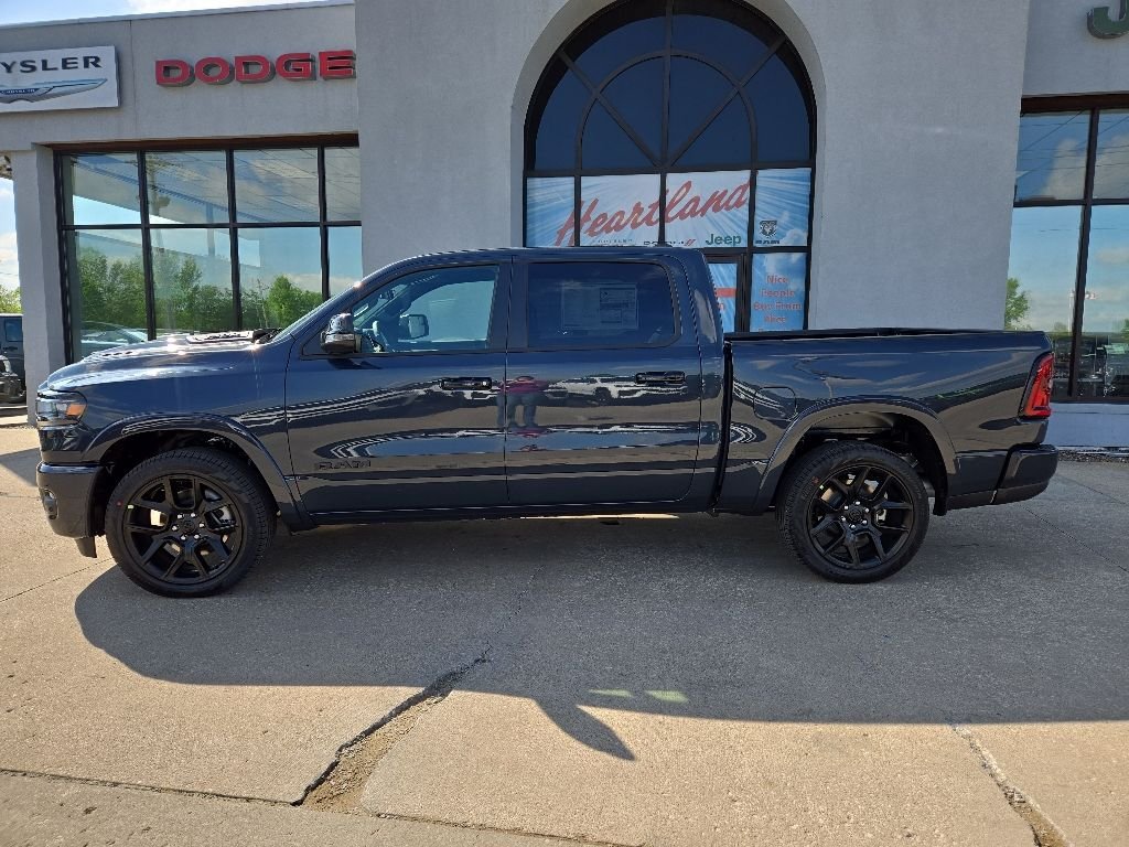 New 2026 Forged Blue Metallic Exterior Paint RAM Laramie image 6