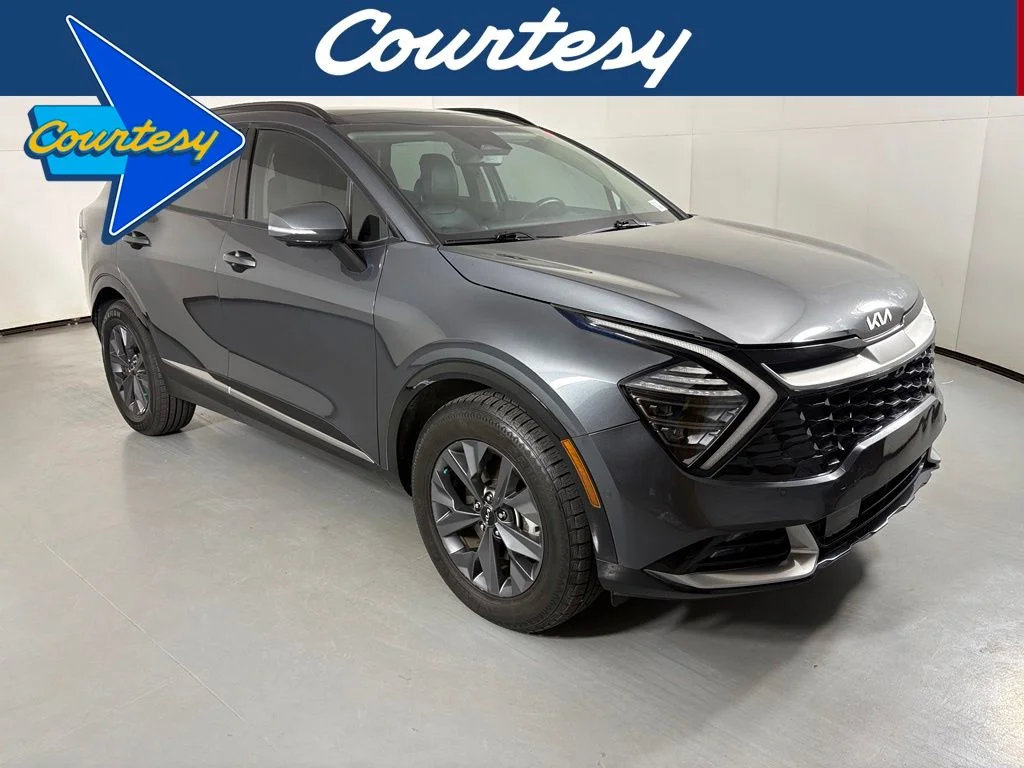 Used 2023 Gray Kia SX-Prestige image 1