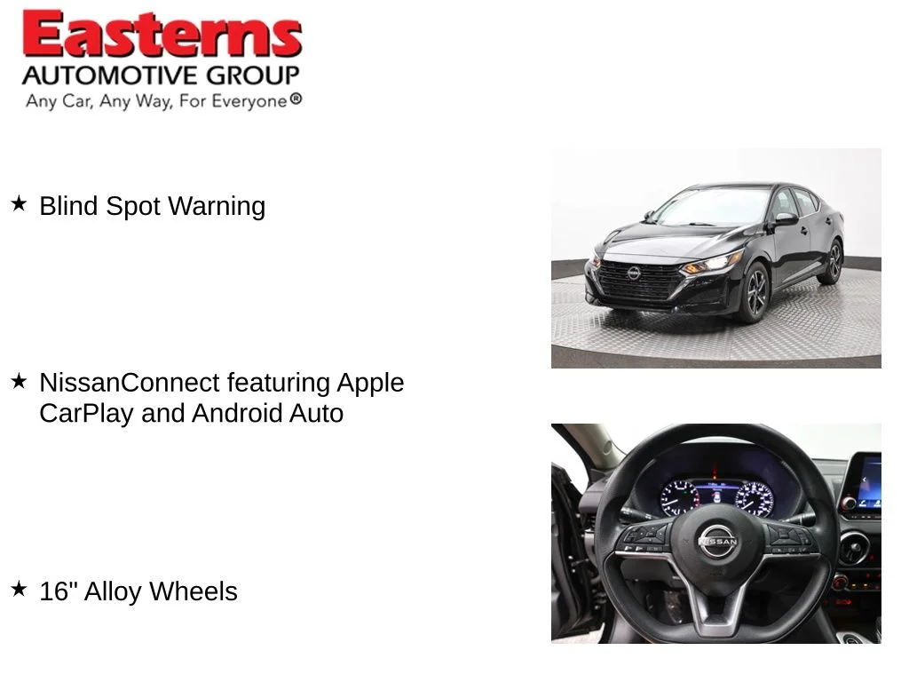 Used 2024 Black Nissan SV image 11