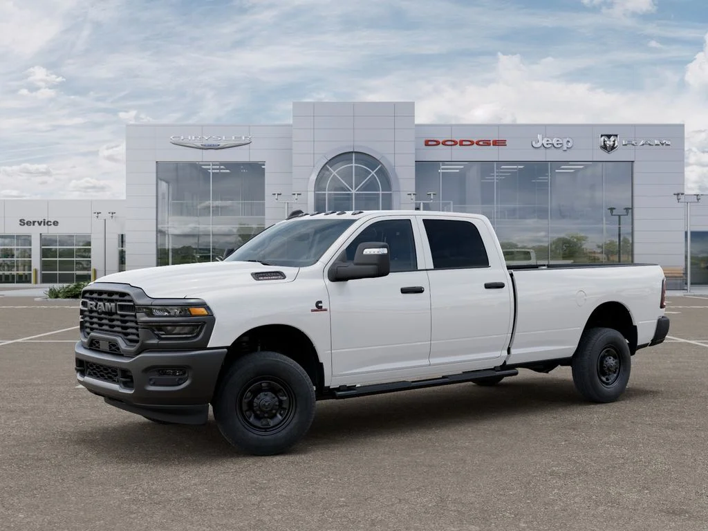 New 2026 Bright White Clear-Coat Exterior Paint RAM Tradesman image 2