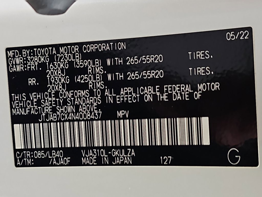 Used 2022 White Lexus 600 Premium image 39
