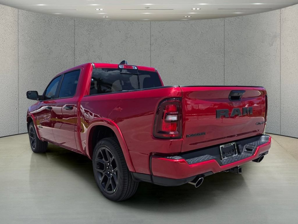 New 2026 Molten Red Pearl-Coat Exterior Paint RAM Laramie image 7