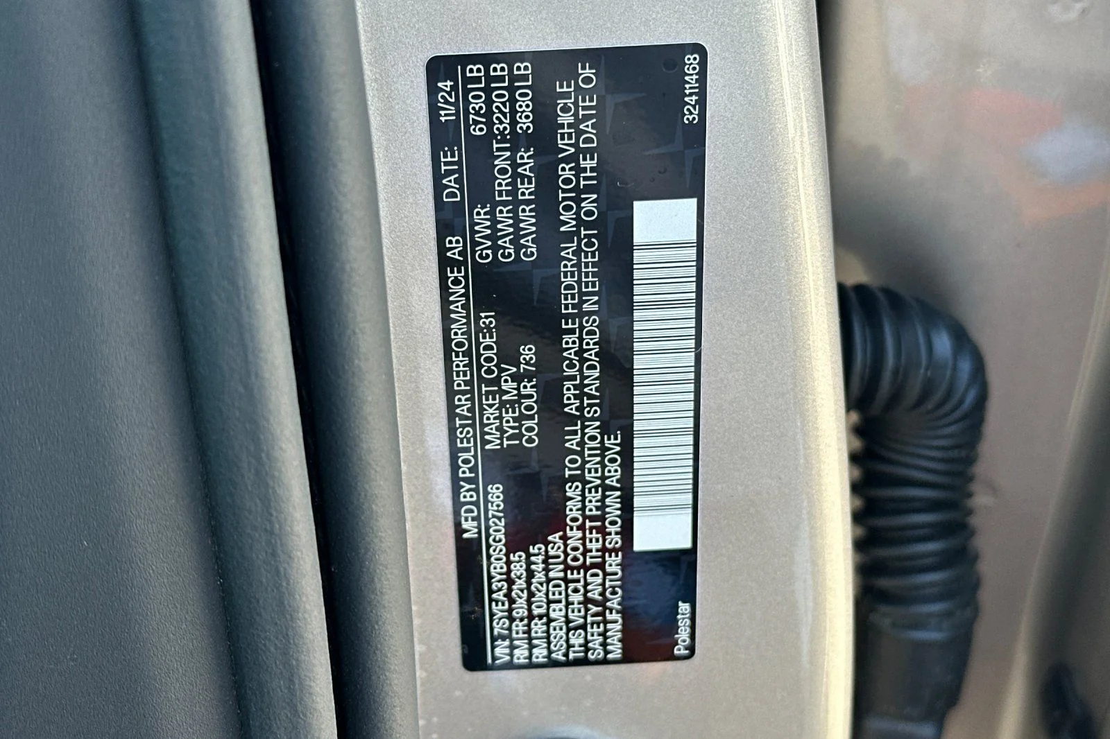 Used 2025 Jupiter Metallic Polestar Long Range Dual Motor Launch Edition image 27