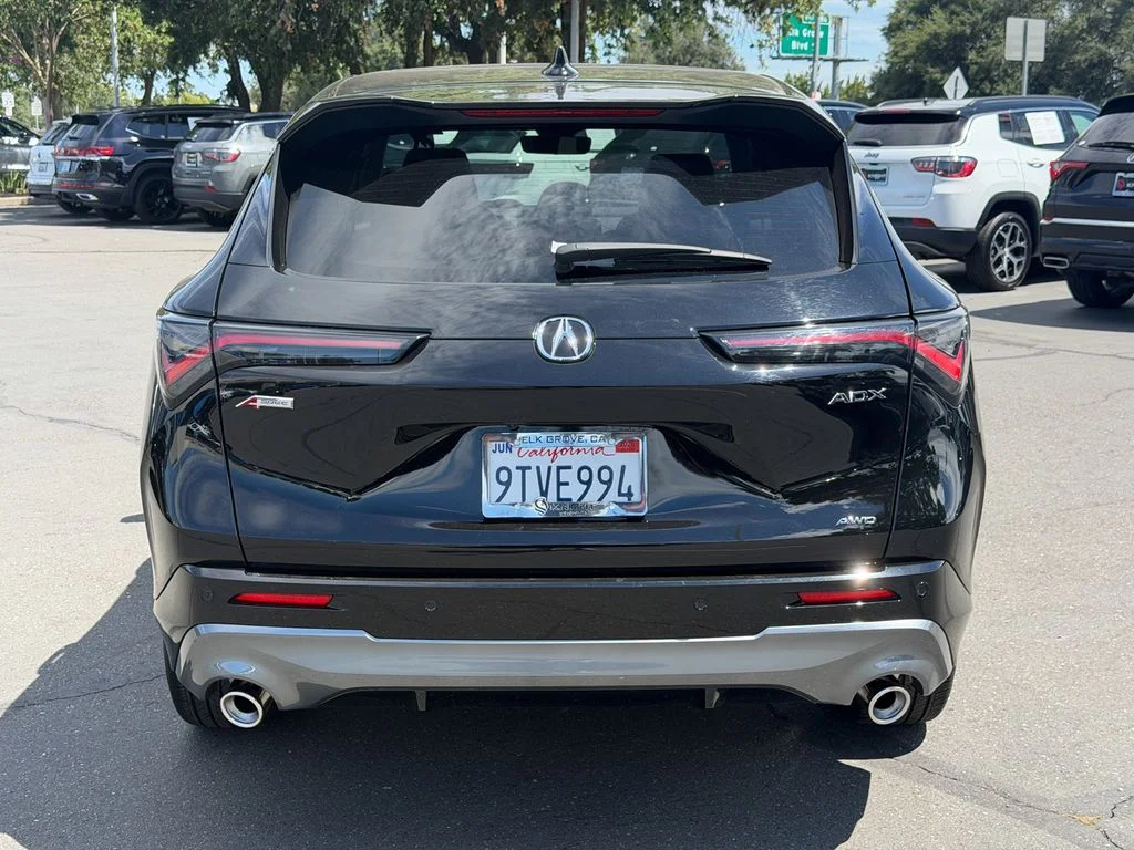 Used 2025 Crystal Black Pearl Acura AWD A-SPEC Advance image 9