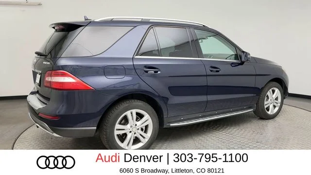 Used 2014 Blue Mercedes-Benz ML 350 image 2
