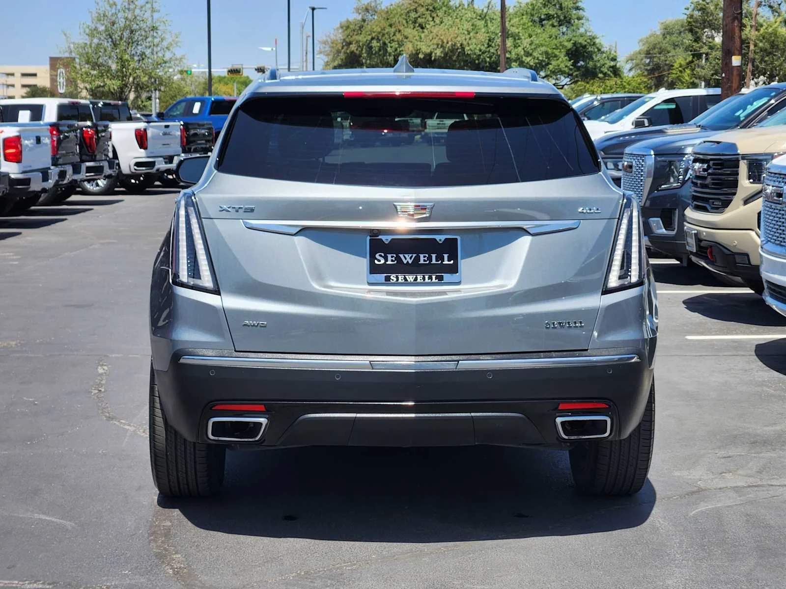 Used 2023 ARGENT SILVER METALLIC Cadillac AWD Sport image 6
