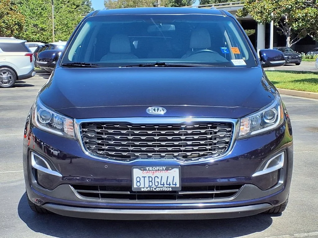 Certified Used 2019 Blue Kia EX image 2