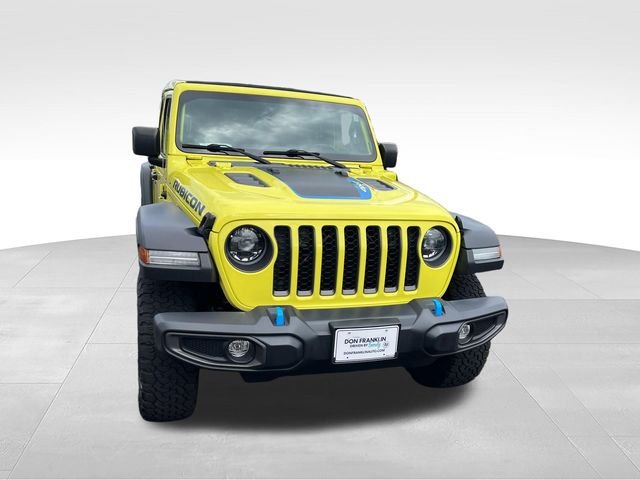 Used 2023 Yellow Jeep Rubicon 4xe image 8