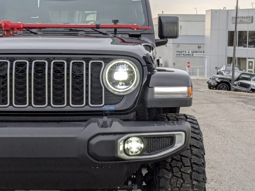 New 2026 Black Jeep Sahara - - 4x4 - Fuel Rims - A/T Tires - 3 Lift & More! image 10