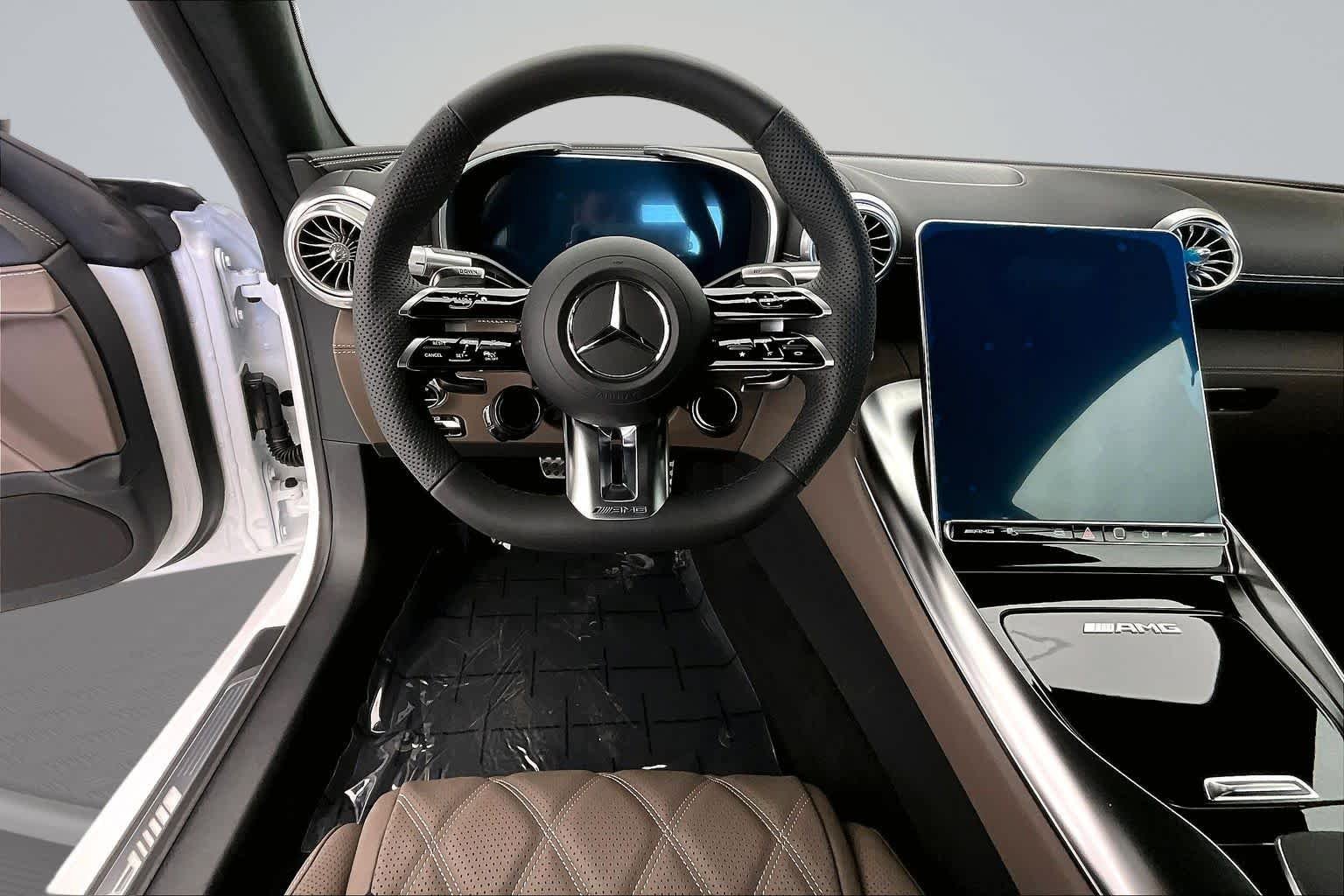 New 2026 MANUFAKTUR Moonlight White Metallic Mercedes-Benz AMG® GT 55 Coupe image 14