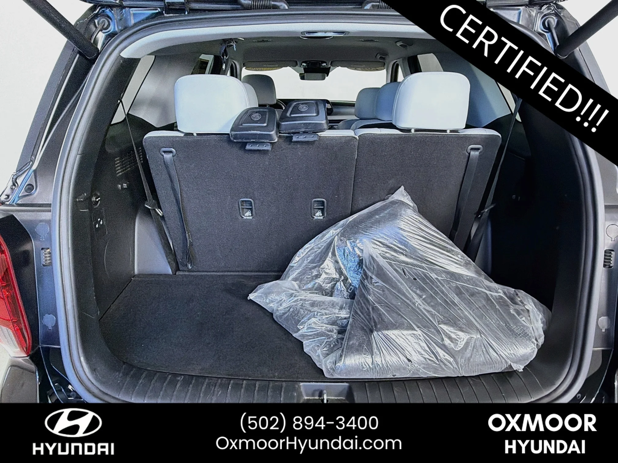 Used 2024 Abyss Black Pearl Hyundai SEL 7P image 26