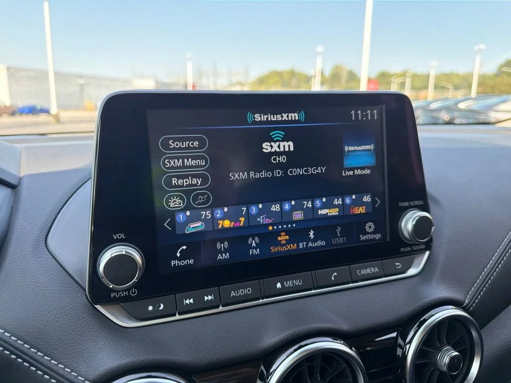 Used 2025 Super Black Nissan SV image 19
