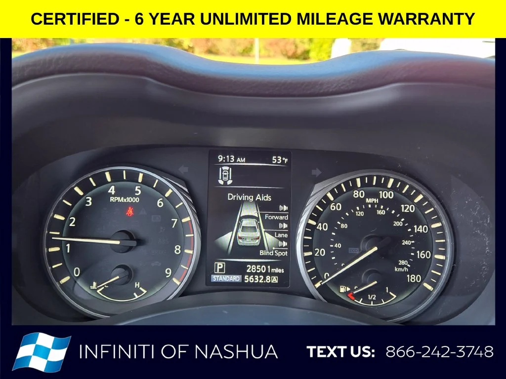 Certified Used 2024 Black INFINITI LUXE image 21