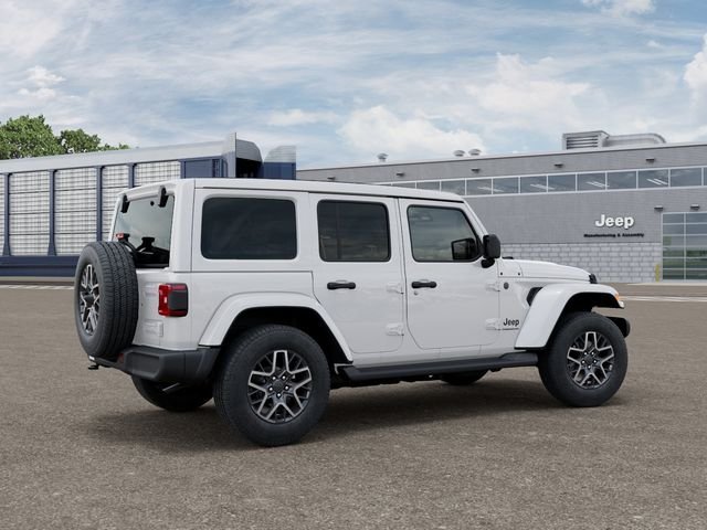 New 2026 Bright White Clear-Coat Exterior Paint Jeep Sahara image 4