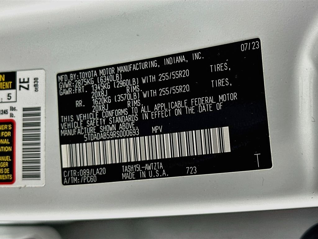 Used 2024 Pearl Toyota MAX Platinum image 36