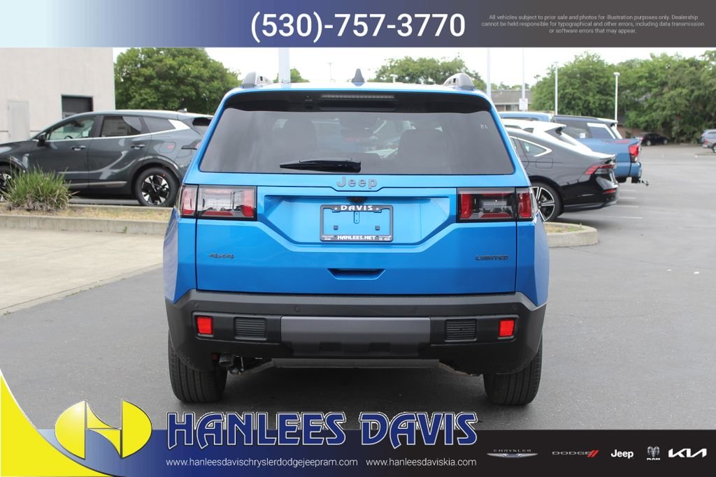 New 2026 Hydro Blue Pearl-Coat Exterior Paint Jeep Limited image 8