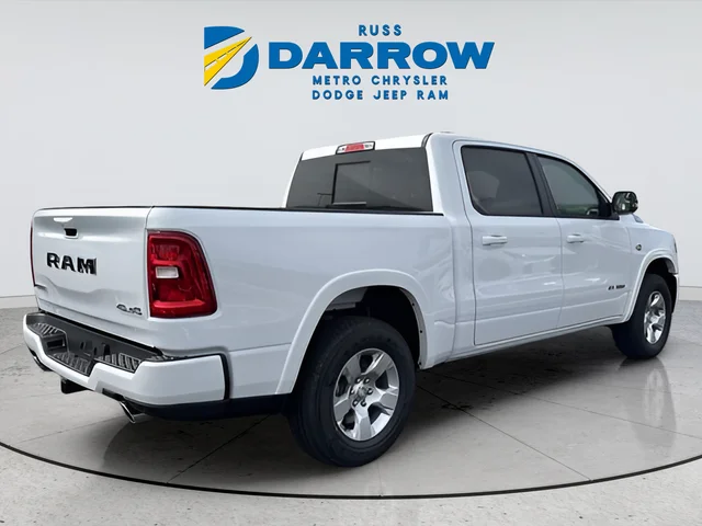 New 2026 Bright White Clear-Coat Exterior Paint RAM Big Horn/Lone Star image 5