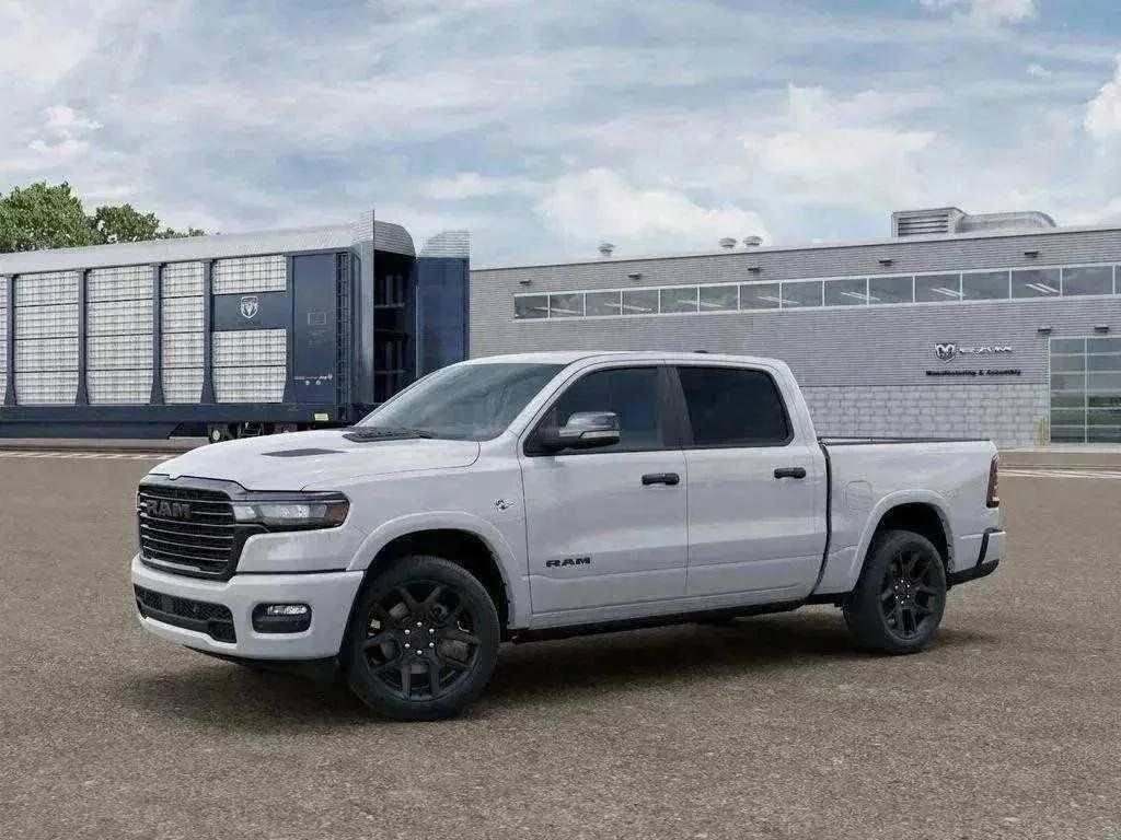 New 2026 Bright White Clear-Coat Exterior Paint RAM Laramie image 50
