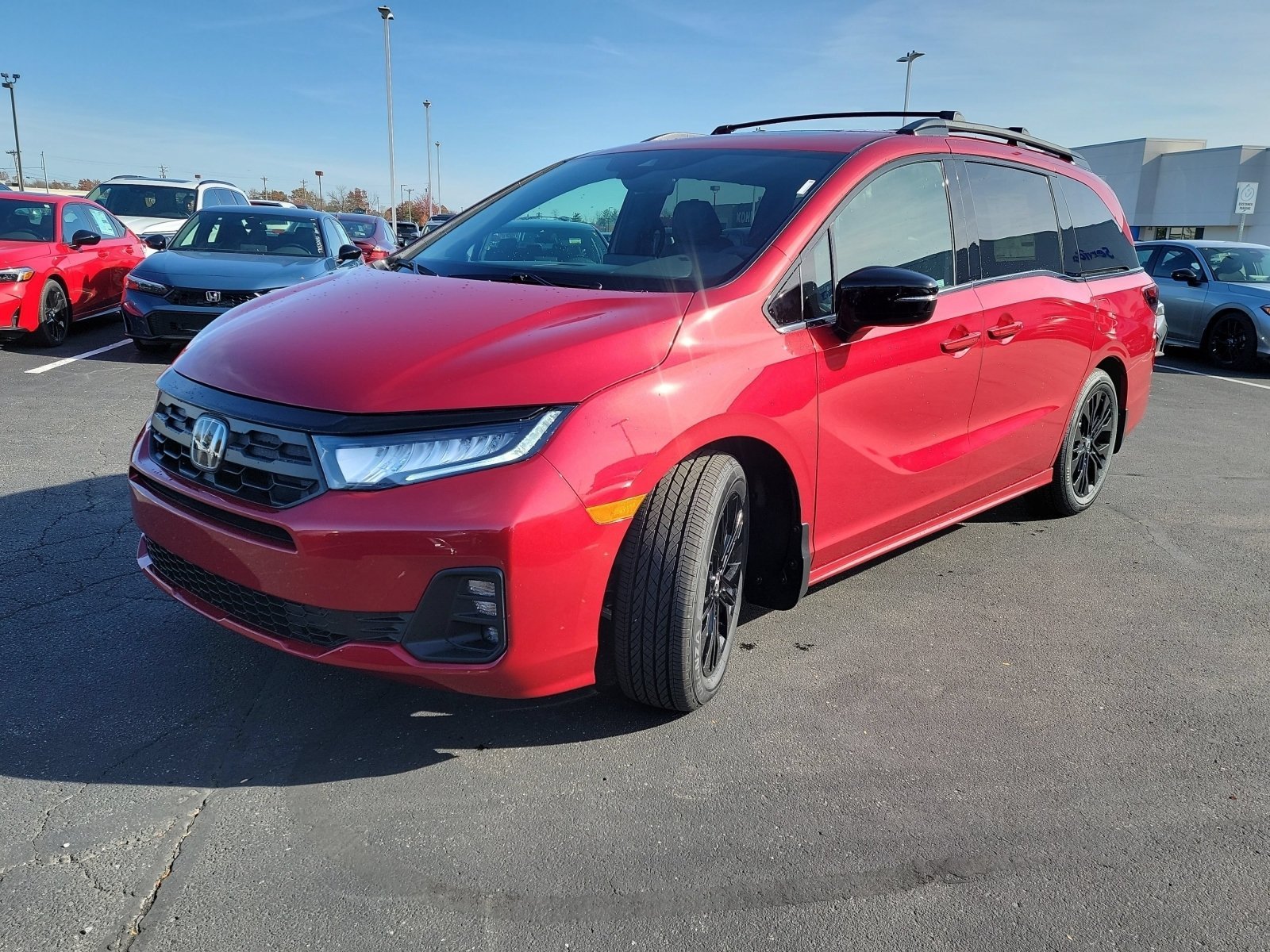 New 2026 Radiant Red Metallic II Honda Sport-L image 3