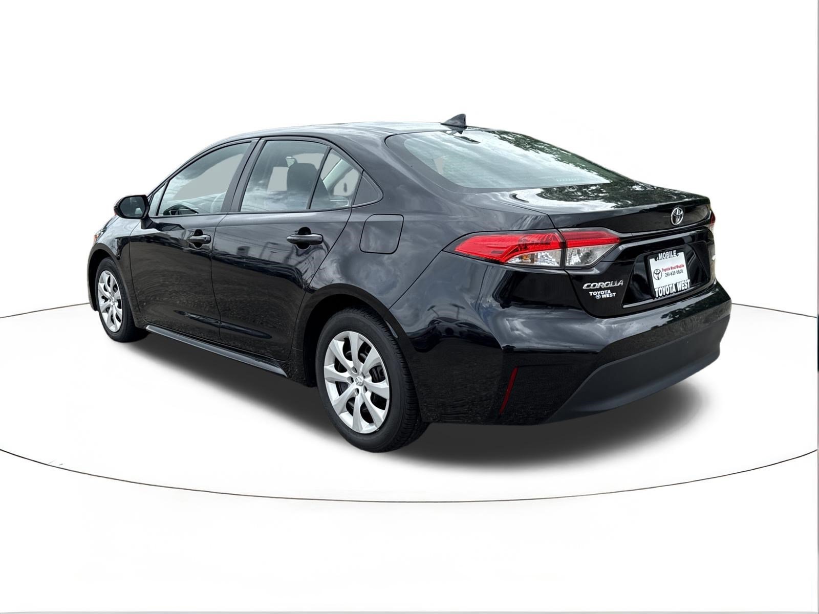 Used 2024 Midnight Black Metallic Toyota LE image 5