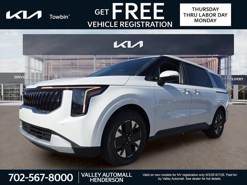 New 2026 Snow White Pearl Kia LXS image 1