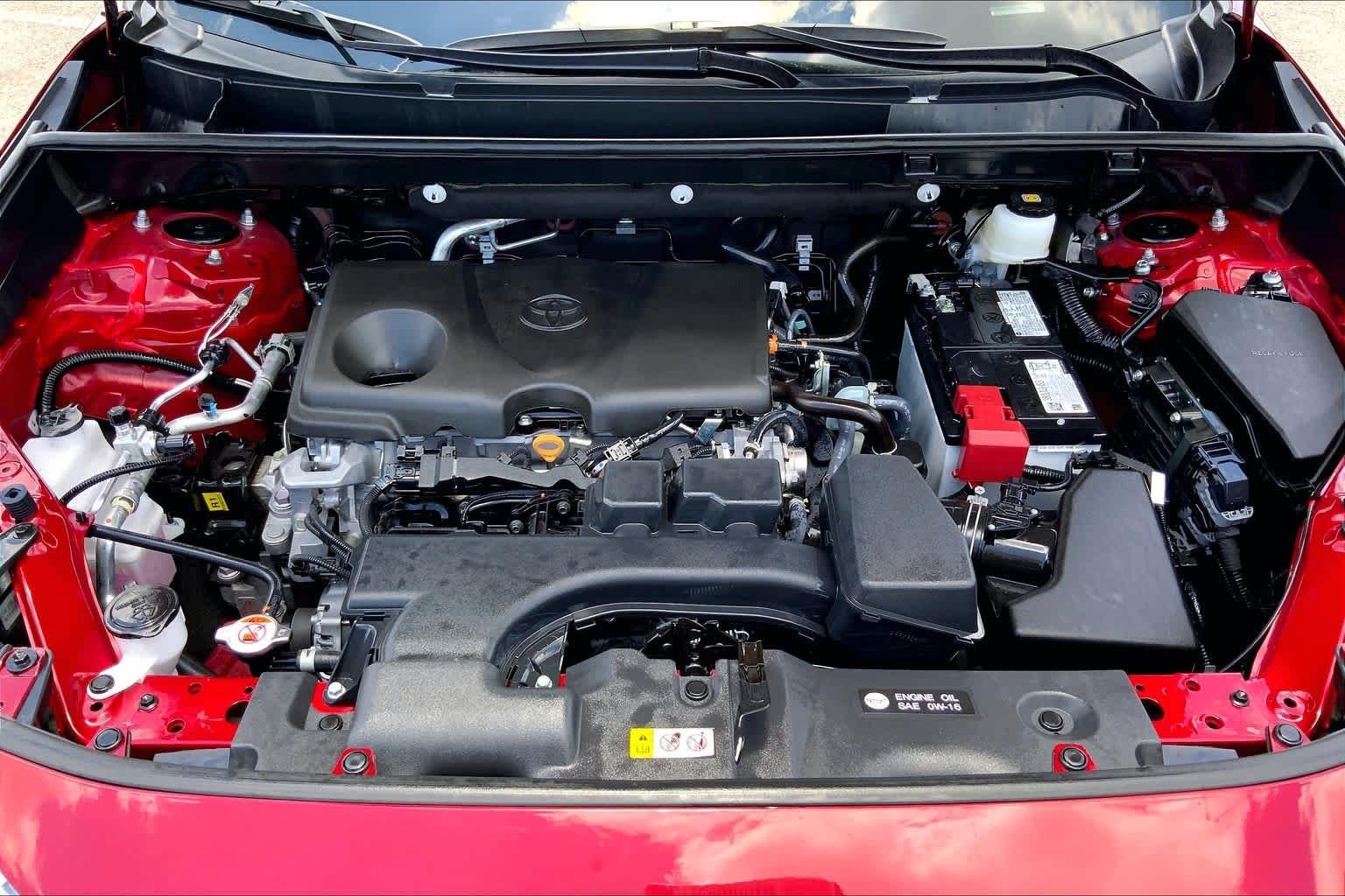Used 2025 Ruby Flare Pearl Toyota LE image 31