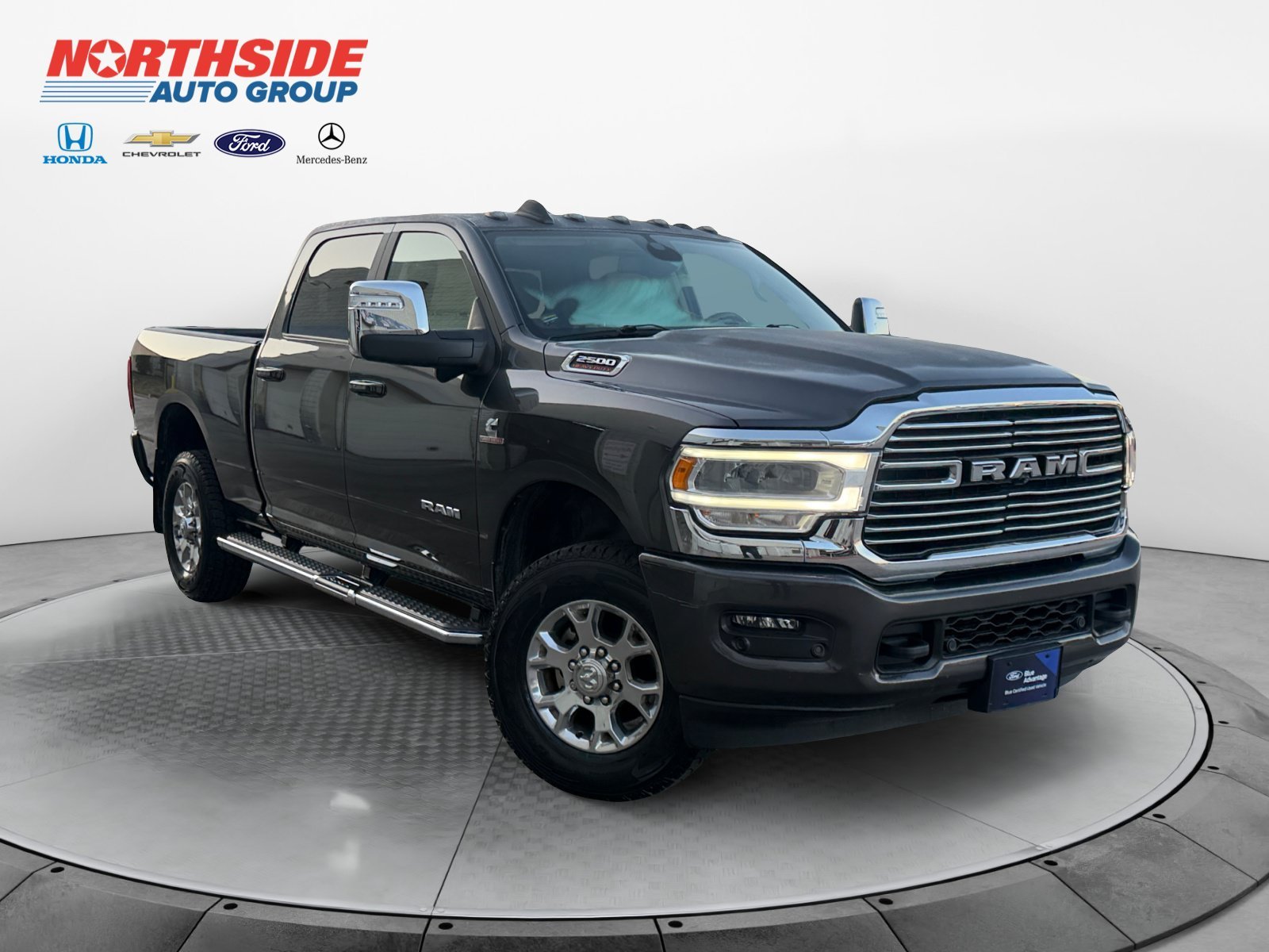 Certified Used 2023 Granite Crystal Clearcoat Metallic Ram Laramie image 1