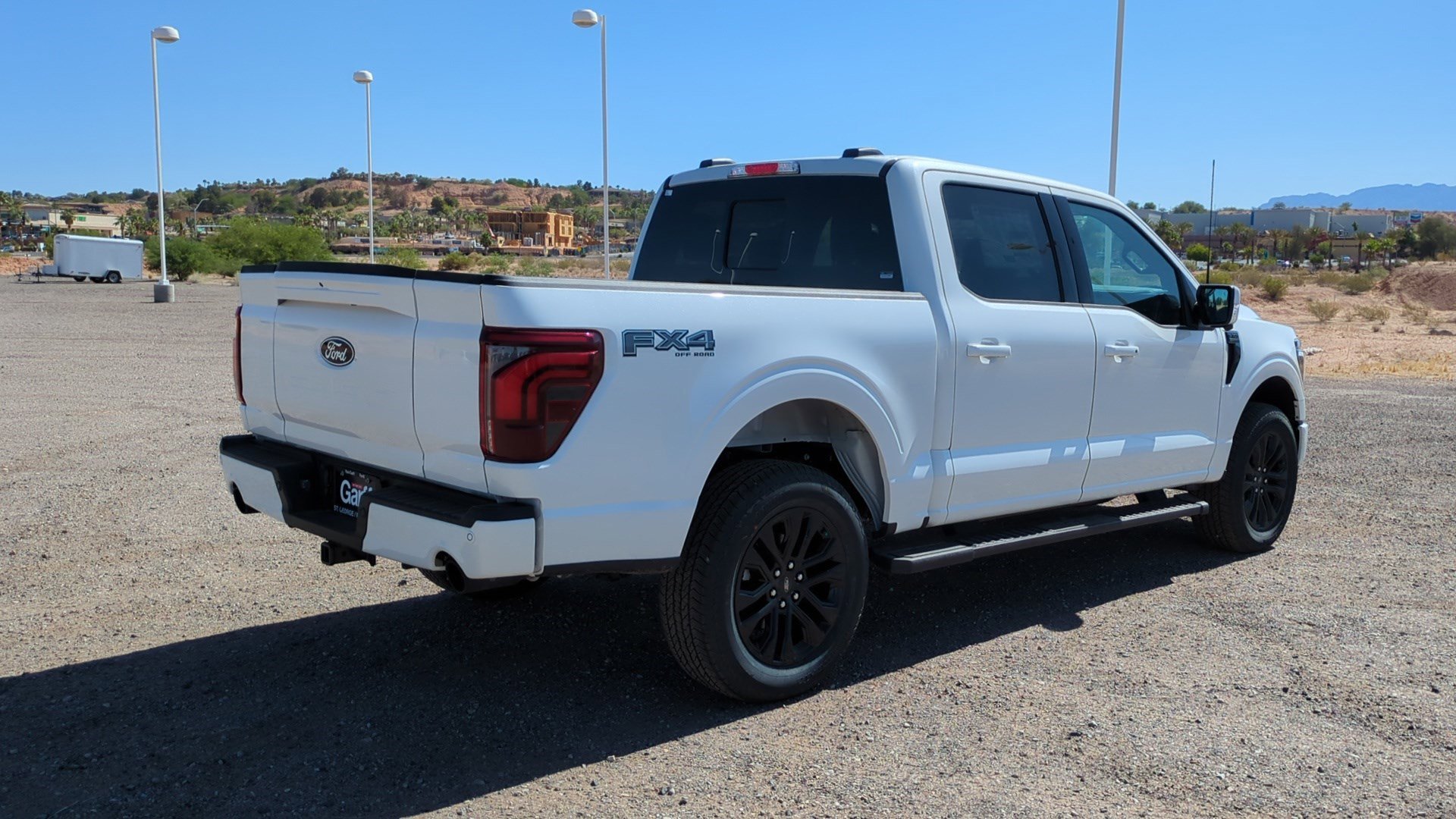 New 2026 Star White Metallic Tri-Coat Ford LARIAT image 3