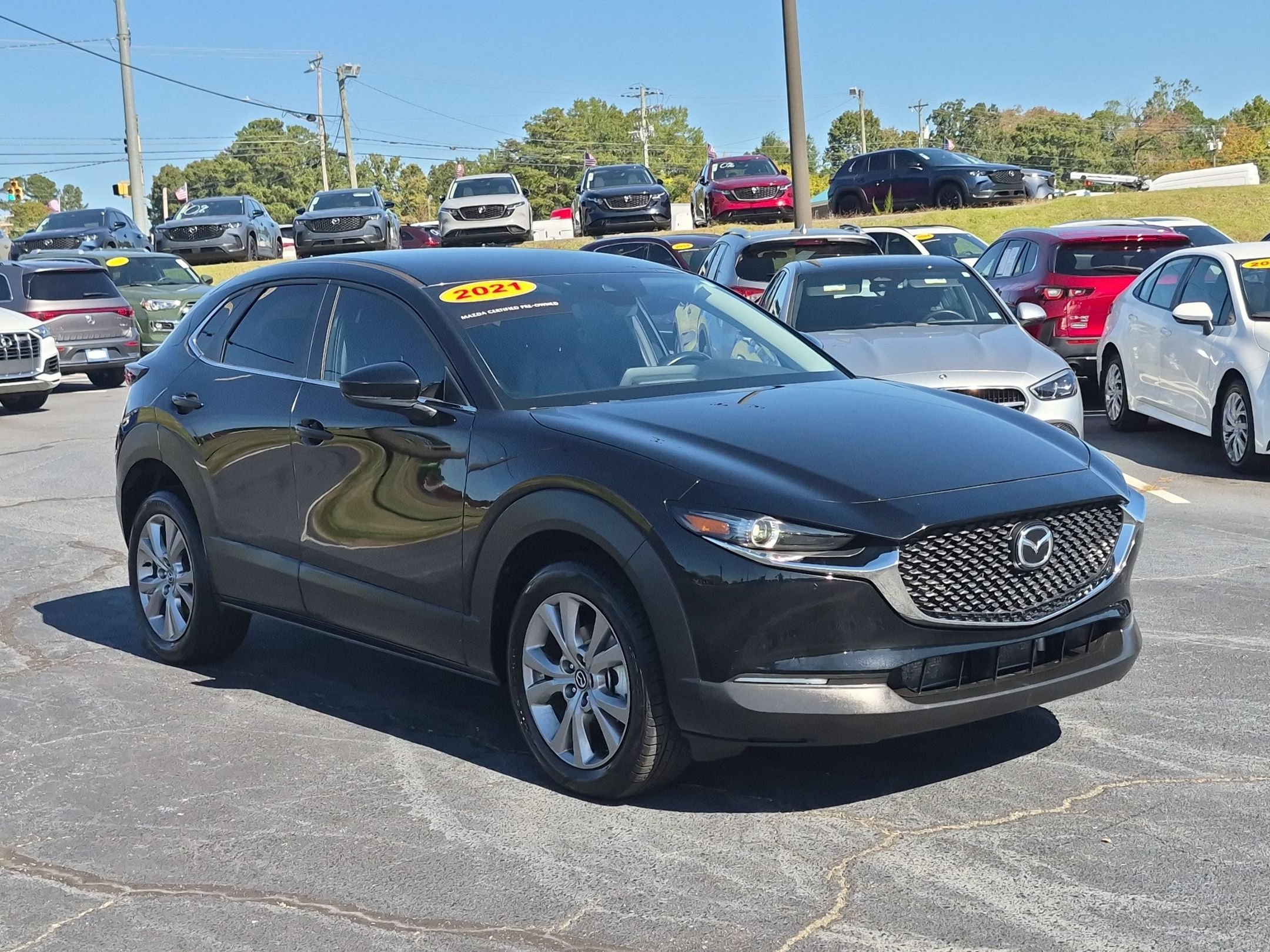 Certified Used 2021 Jet Black Mica Mazda Select image 7