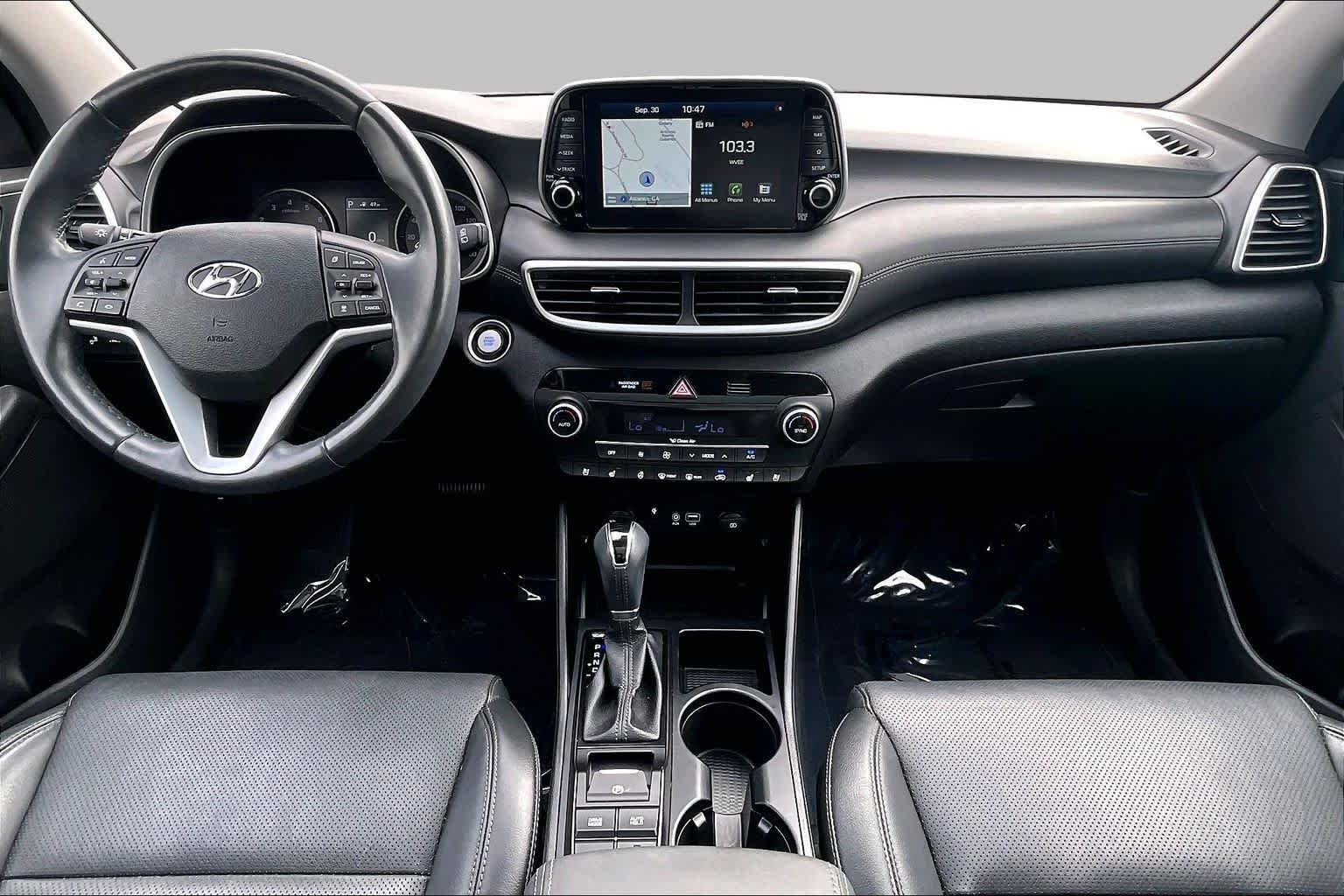 Used 2021 Black Noir Pearl Hyundai Ultimate image 15