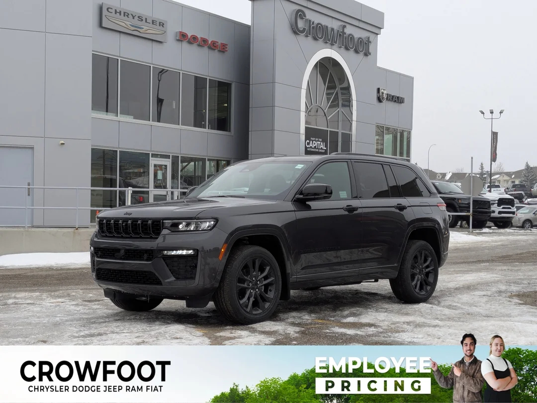 New 2026 Grey Jeep Limited Reserve - - 4x4 - Pano Sunroof - Nappa Lthr - Vent Seats - Tow Pkg - Remote Start & More! image 1