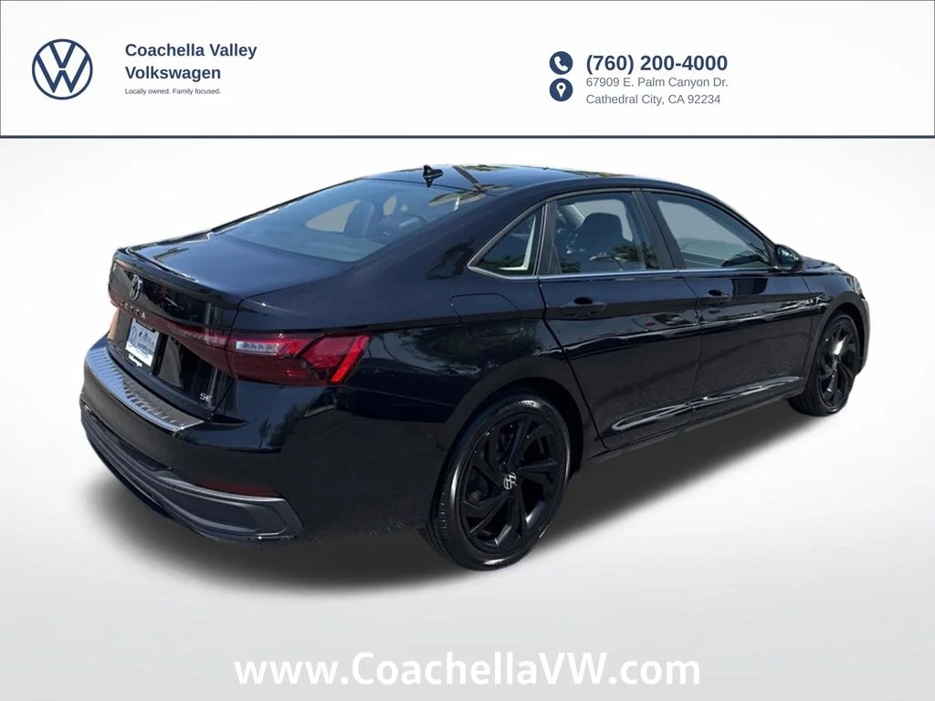 New 2026 Black Volkswagen 1.5T SE image 1