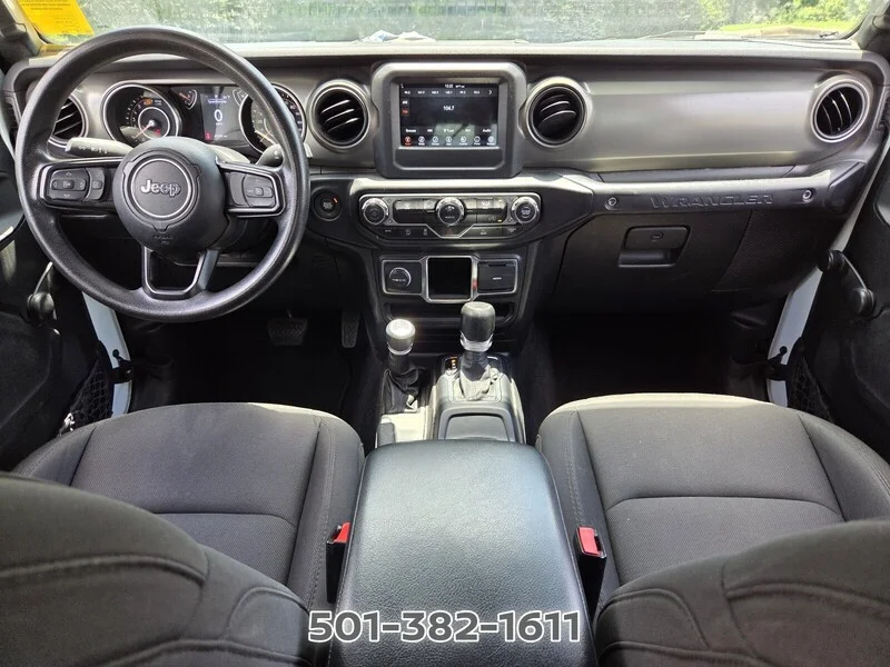 Used 2023 Bright White Clearcoat JEEP SPORT 4 DOOR 4X4 image 12