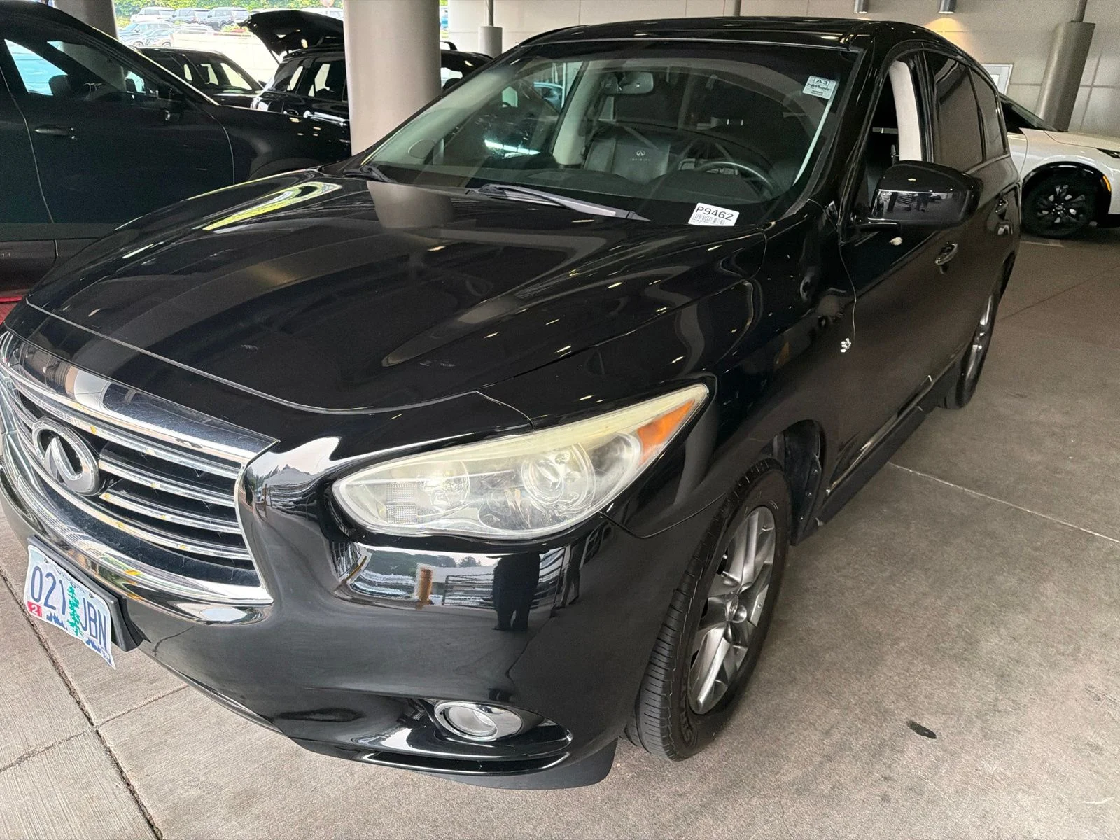Used 2014 Black Obsidian INFINITI Base image 1