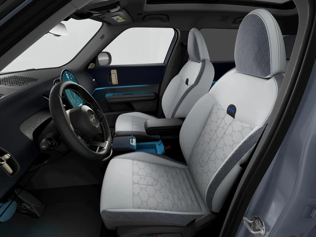 New 2027 Slate Blue Metallic MINI ICONIC image 6