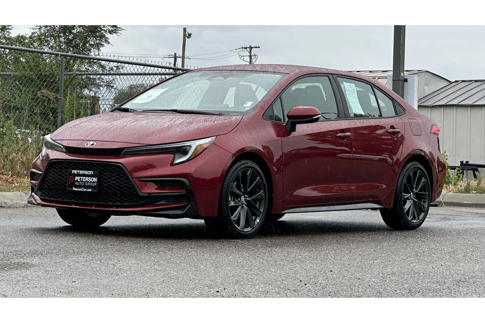 Used 2024 Red Toyota SE image 8