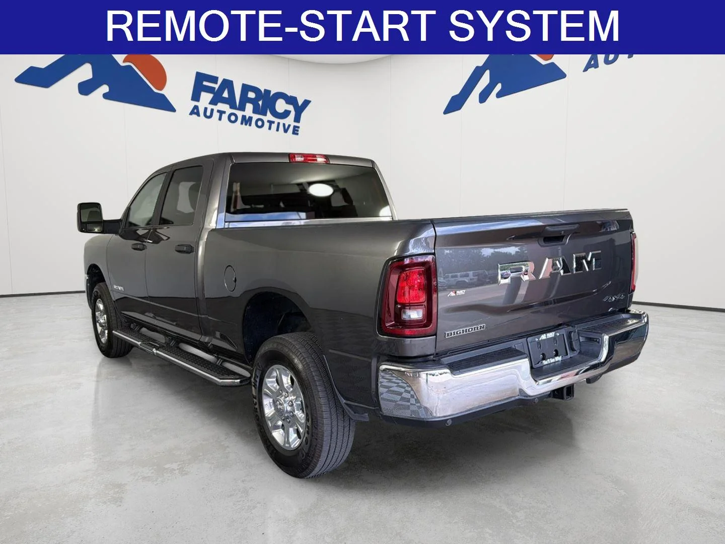 Used 2025 Granite Crystal Metallic Clearcoat Ram Big Horn image 7
