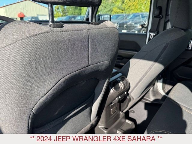 Used 2024 White Jeep Sahara 4xe image 13