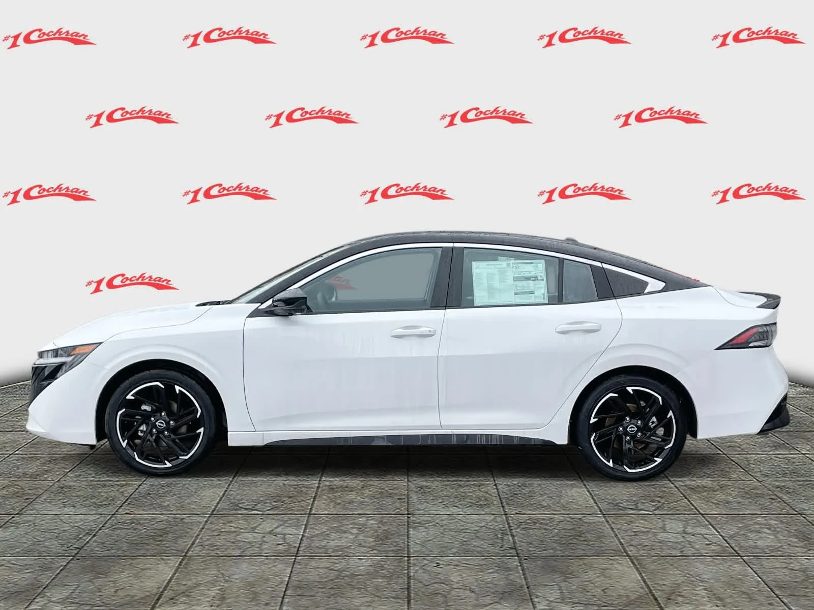 New 2026 Aspen White Tricoat/Super Black Nissan SR image 6