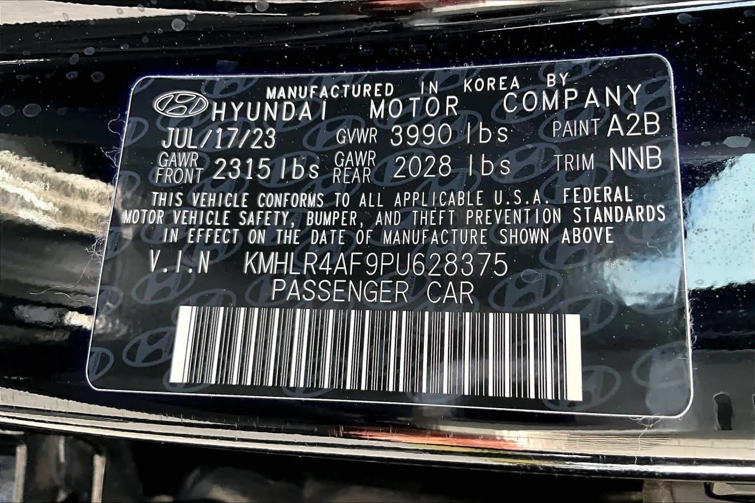 Used 2023 Onyx Black Hyundai N Line image 34