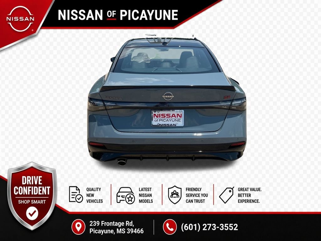New 2026 Atlantic Gray Metallic / Super Black Two-tone Nissan SR image 4