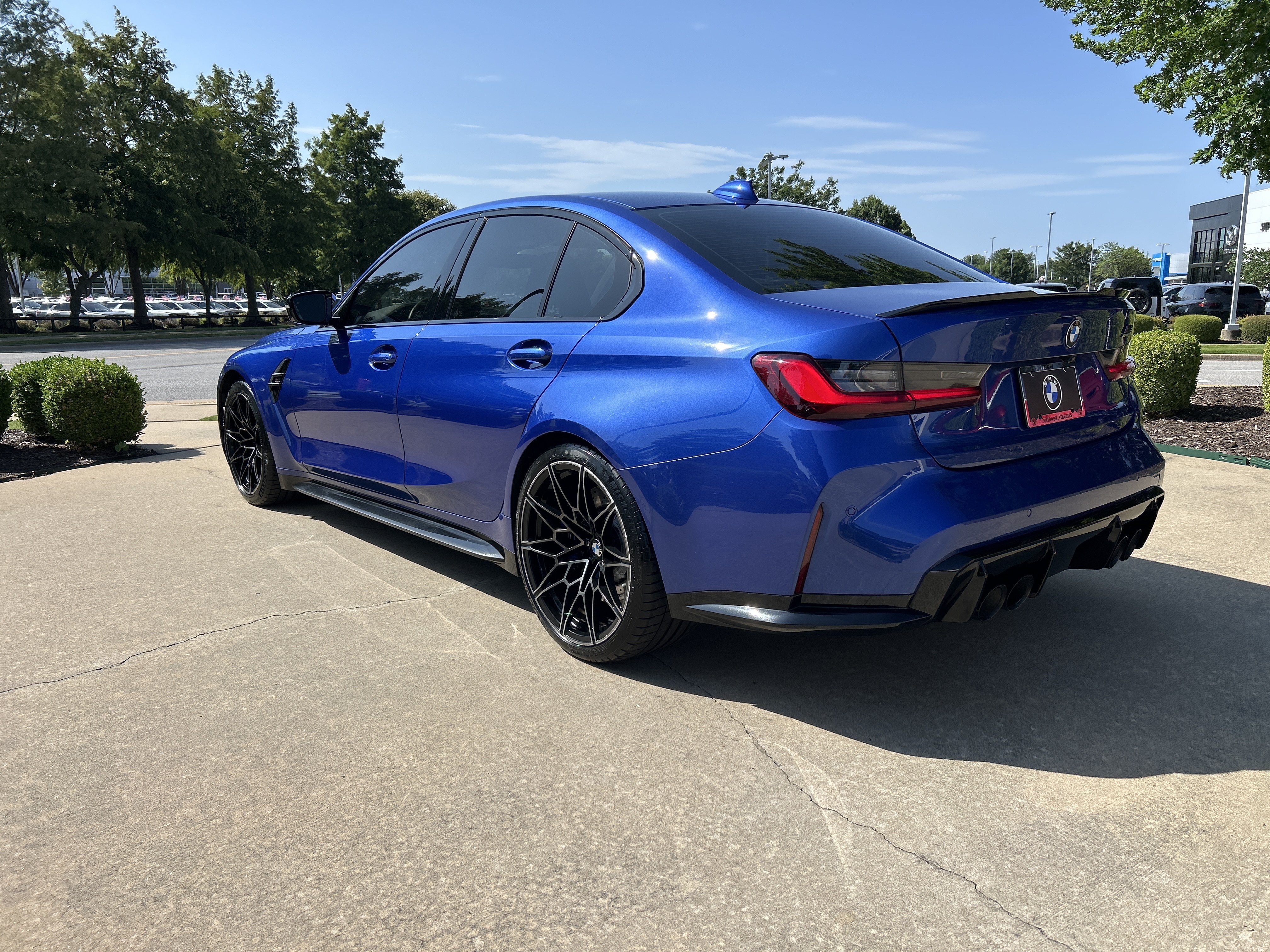 Used 2022 Portimao Blue Metallic BMW Competition xDrive image 3