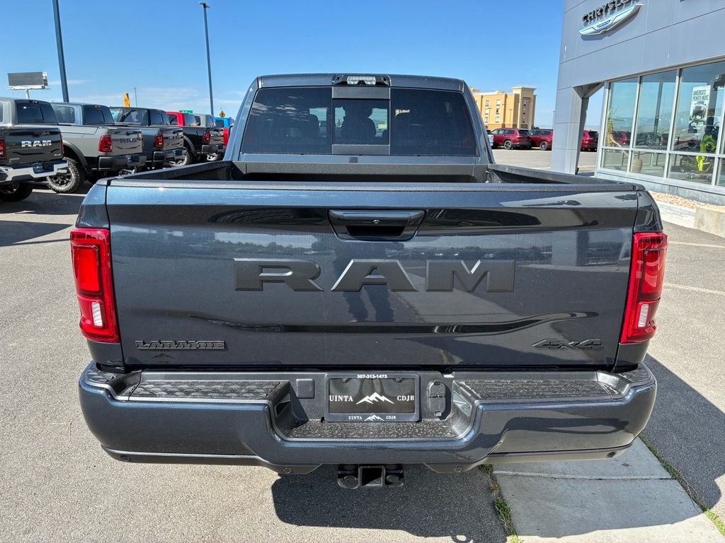 New 2026 Forged Blue Metallic Exterior Paint RAM Laramie image 4